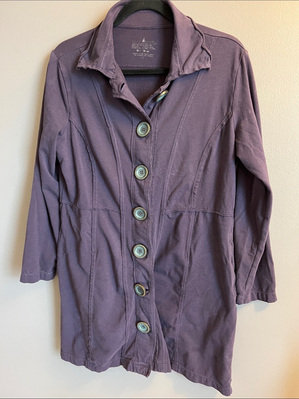Deep purple Neon Buddha jacket size M